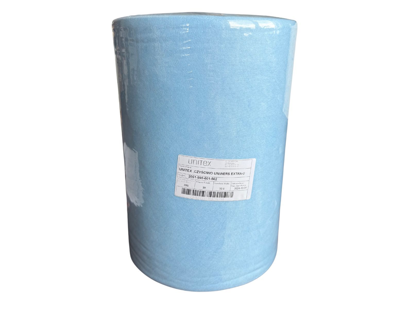 Czyściwo włókninowe EXTRA TOP 720340 Blue 117 metrów 300 listków Niskopylne